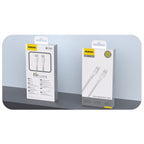 Dudao Laidas L9C 65W USB-C - USB-C 2m - baltas