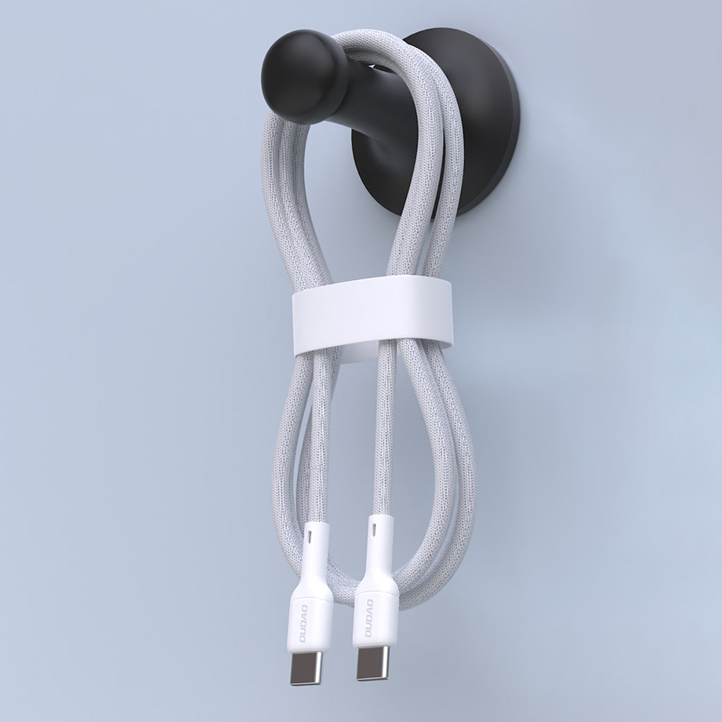 Dudao Laidas L9C 65W USB-C - USB-C 2m - baltas