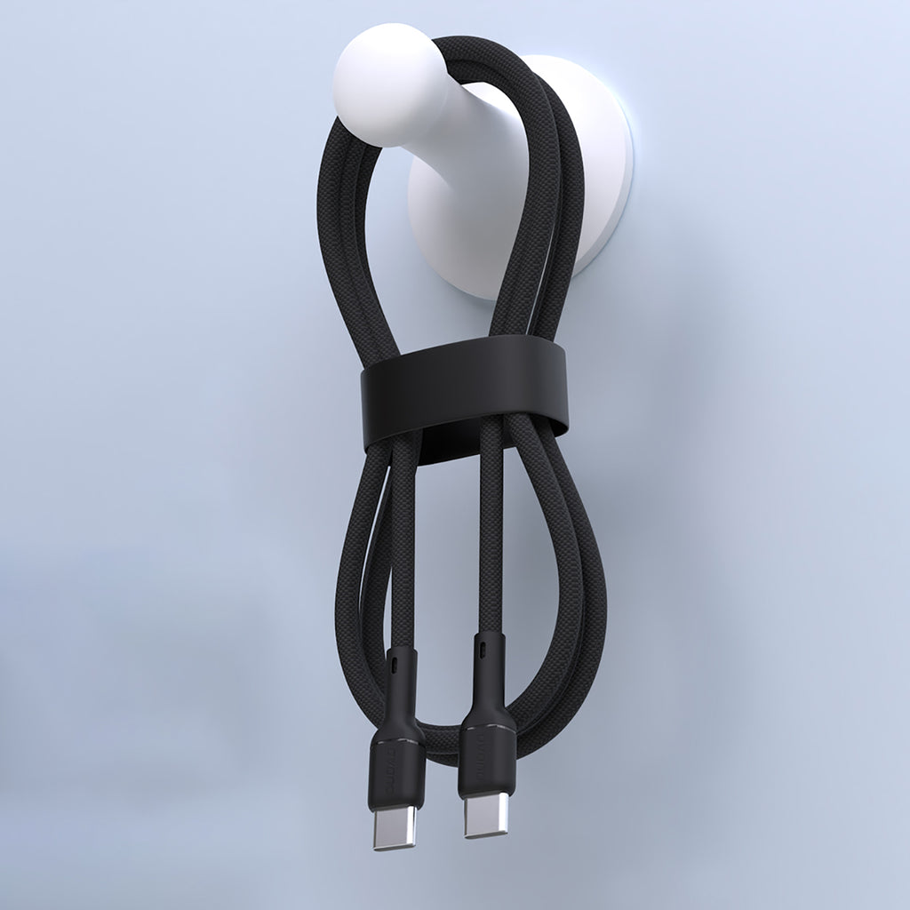 Dudao Laidas L9C 65W USB-C - USB-C 2m - juodas