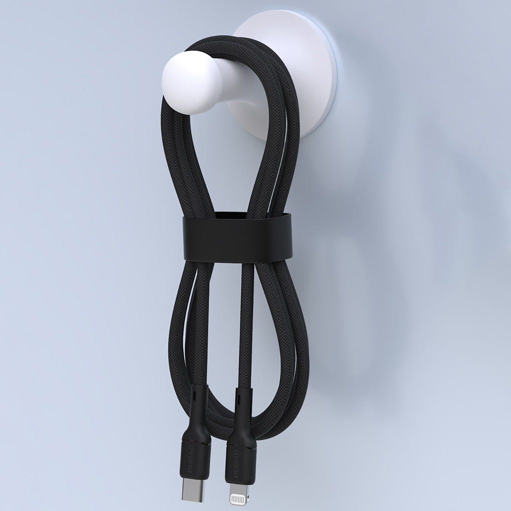 Dudao Laidas L9X 30W USB-C - Lightning 2m - juodas -- Cell phone cables
