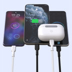 Dudao Laidas L9X 30W USB-C - Lightning 2m - baltas -- Cell phone cables