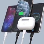Dudao Laidas L9X 30W USB-C - Lightning 2m - baltas -- Cell phone cables