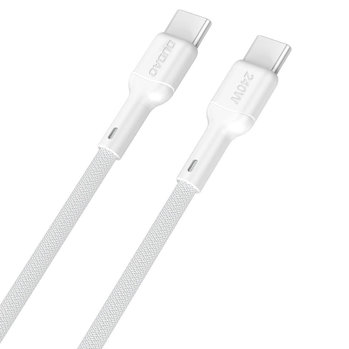 Dudao Laidas L9C Max 240W PD USB-C - USB-C 2m - baltas