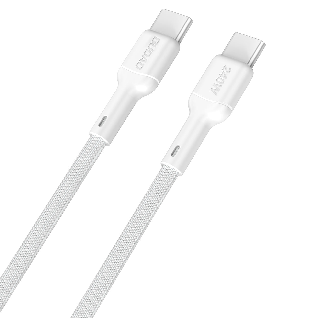 Dudao Laidas L9C Max 240W PD USB-C - USB-C 2m - baltas