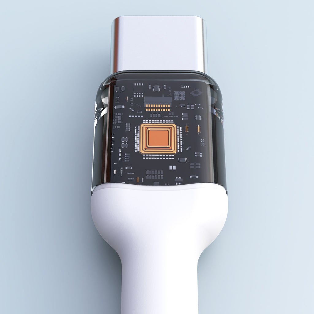 Dudao Laidas L9C Max 240W PD USB-C - USB-C 2m - baltas
