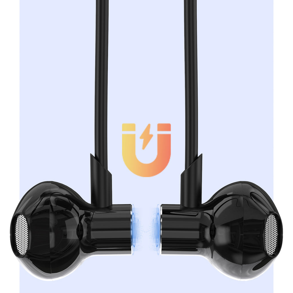 Dudao U5 Max Bluetooth kaklo belaidės ausinės – juodos