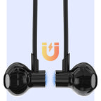 Dudao U5 Max Bluetooth kaklo belaidės ausinės – juodos