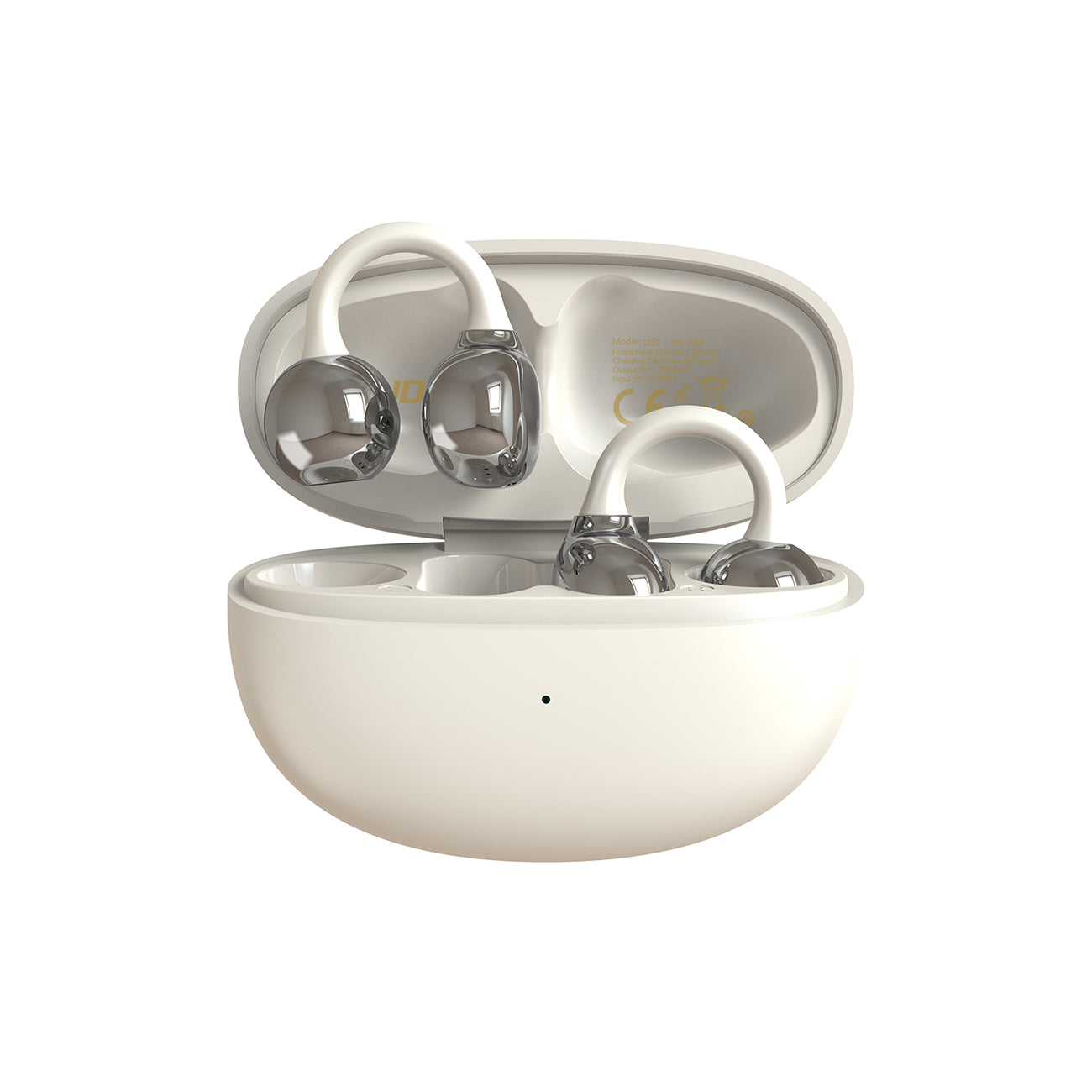 Dudao U20 TWS Bluetooth belaidieji ausinės - balta -- Headphones
