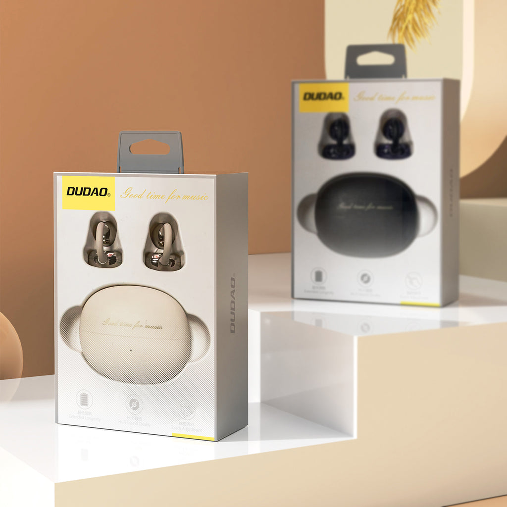 Dudao U20 TWS Bluetooth belaidieji ausinės - balta -- Headphones