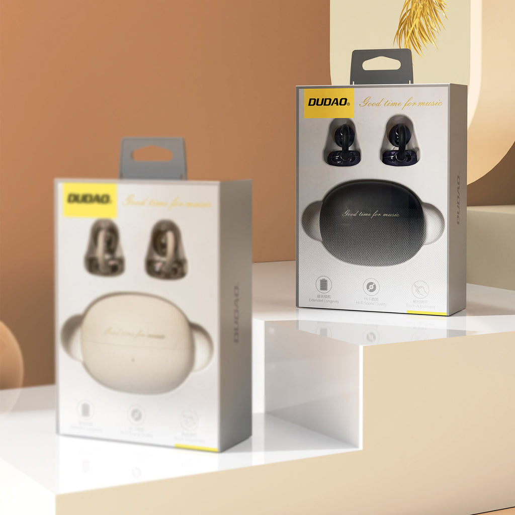 Dudao U20 TWS Bluetooth belaidės ausinės – juodos