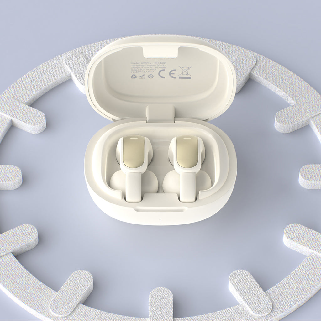 Dudao U20 Pro TWS Bluetooth belaidės ausinės – baltos