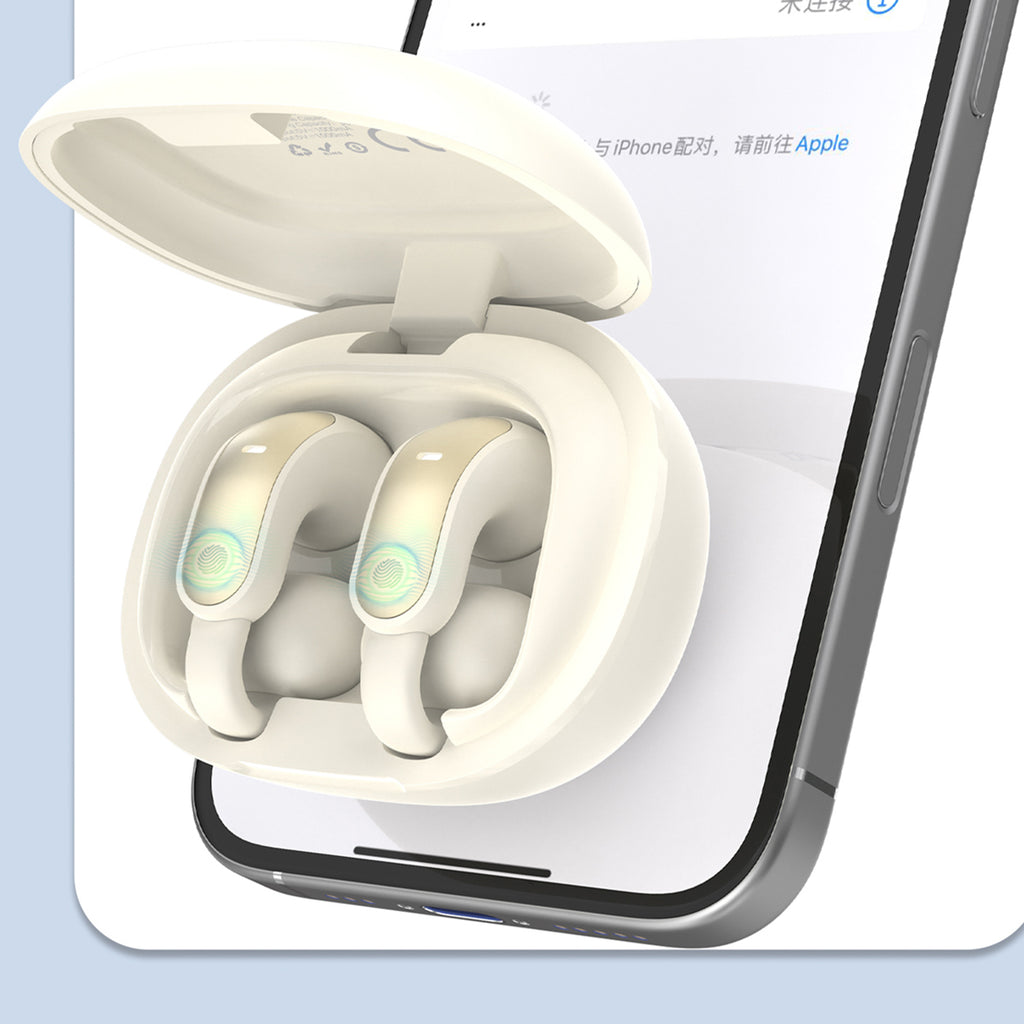 Dudao U20 Pro TWS Bluetooth belaidės ausinės – baltos