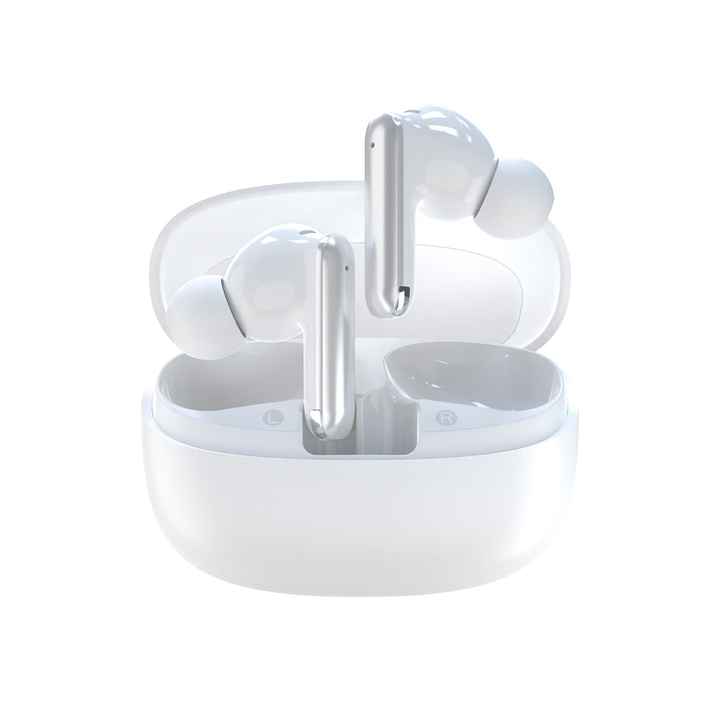 Dudao U21 TWS ANC ENC bluetooth wireless headphones - balta -- Headphones