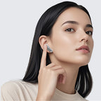 Dudao U21 TWS ANC ENC bluetooth wireless headphones - balta -- Headphones