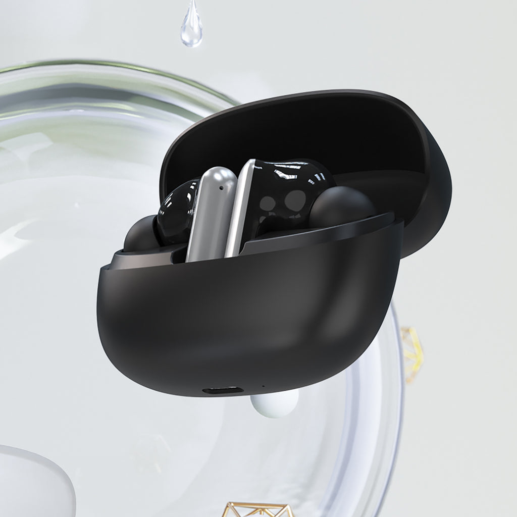 Dudao U21 TWS ANC ENC bluetooth wireless headphones - juoda -- Headphones