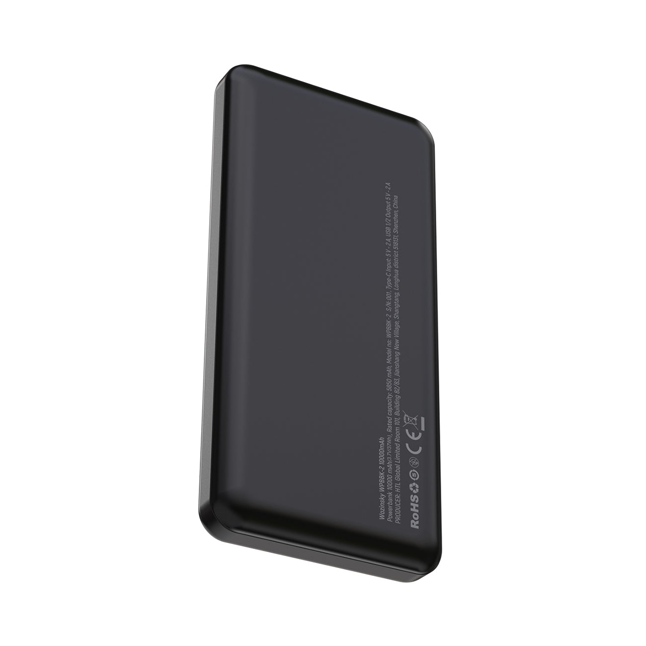 Wozinsky Išorinė baterija Wpower WPBBK-2 10000mAh - juodas