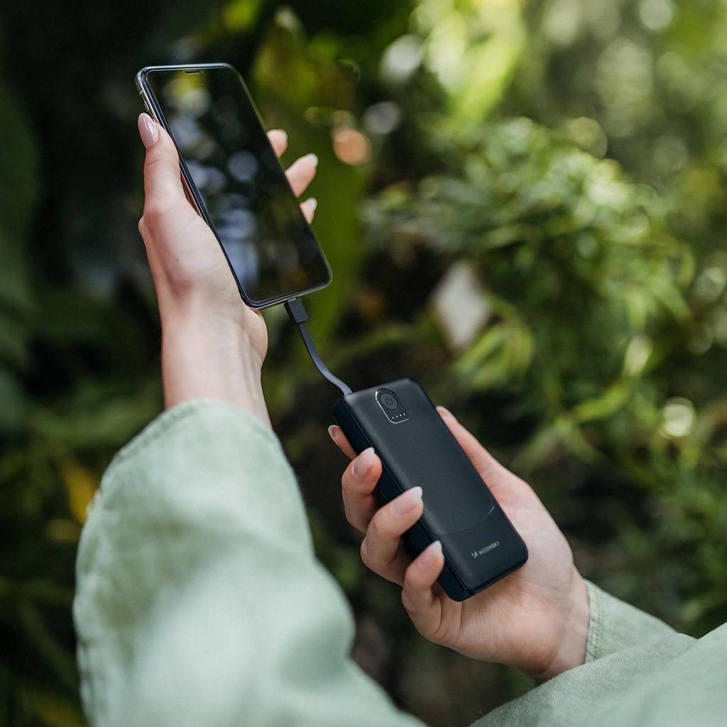 Wozinsky Išorinė baterija Wpower WPBBK-2 10000mAh - juodas