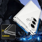 Skaidrus Tech-Protect FlexAir dėklas Galaxy Z Fold 7