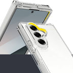Skaidrus Tech-Protect FlexAir dėklas Galaxy Z Fold 7