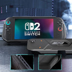 Tech-Protect Carbonox dėklas Nintendo Switch 2 – juodas -- Others