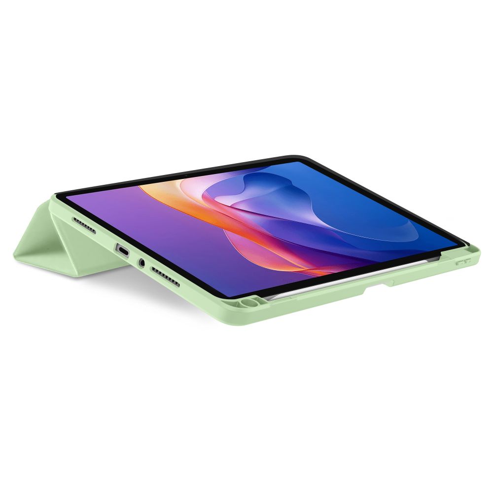 Tech‑Protect SmartCase Pen dėklas Xiaomi Redmi Pad 2 – žalias -- Xiaomi Redmi Pad 2