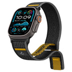 Spigen Athlex oro dirželis, skirtas Apple Watch 44/45/46/49 mm – juodas