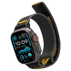 Spigen Athlex oro dirželis, skirtas Apple Watch 44/45/46/49 mm – juodas