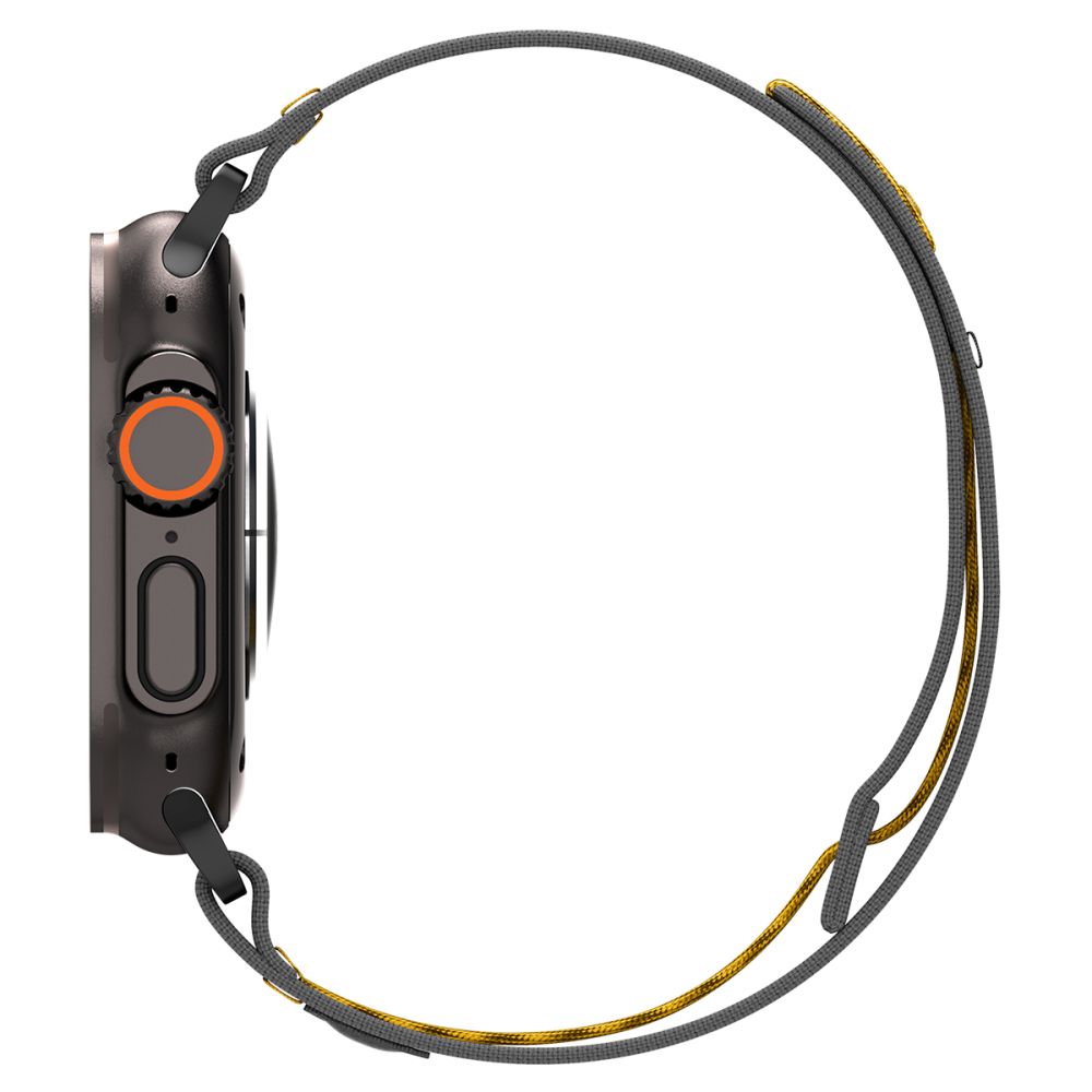 Spigen Athlex oro dirželis, skirtas Apple Watch 44/45/46/49 mm – juodas
