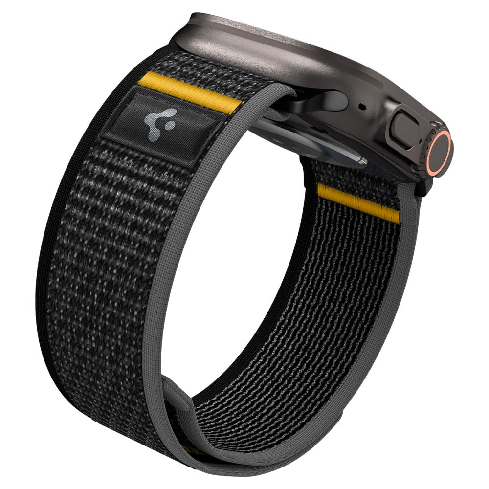 Spigen Athlex oro dirželis, skirtas Apple Watch 44/45/46/49 mm – juodas