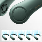 Jisulife Neck Fan Life3 nešiojamasis USB kaklo ventiliatorius - žalias -- Uncategorized