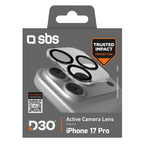 SBS kameros stiklas iPhone 17 Pro su D3O