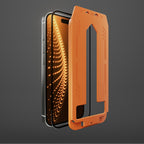 SBS apsaugos stiklas su D3O technologija rinkinyje su aplikatoriumi iPhone 17 Pro Max -- iPhone 17 Pro Max