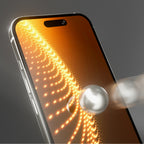 SBS apsaugos stiklas su D3O technologija rinkinyje su aplikatoriumi iPhone 17 Pro Max -- iPhone 17 Pro Max