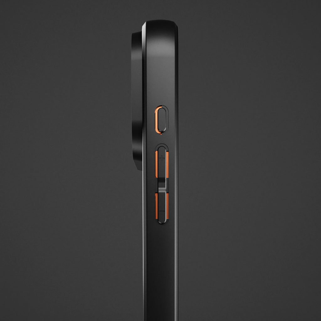 MagSafe dėklas iPhone 17 Pro su D3O – juodas