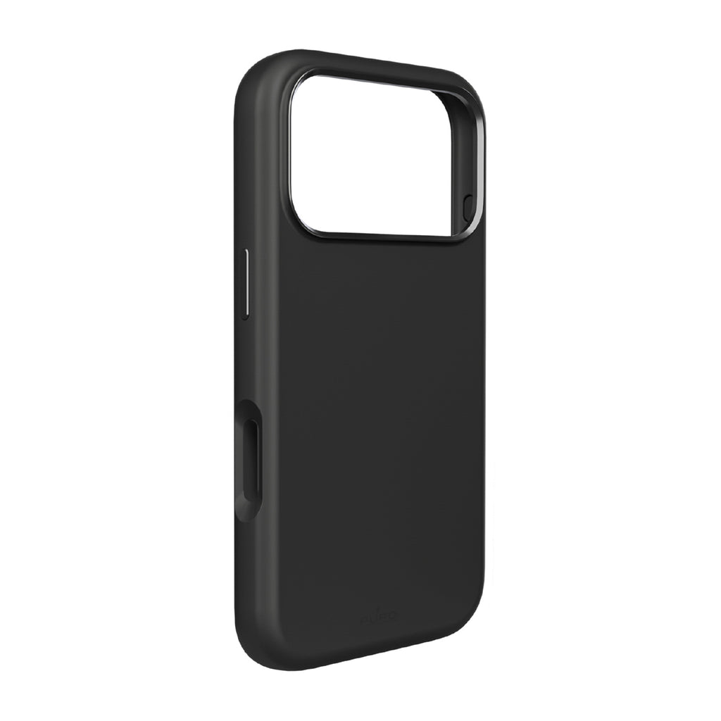 Puro Icon Mag Pro Liquid Silicone Case, skirtas iPhone 17 Pro, MagSafe Suderinamas, su fotoaparato apsauga ir aliuminio...