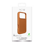 Puro Icon Mag Pro Liquid Silicone Case, skirtas iPhone 17 Pro, MagSafe Suderinamas, su fotoaparato apsauga ir aliuminio...