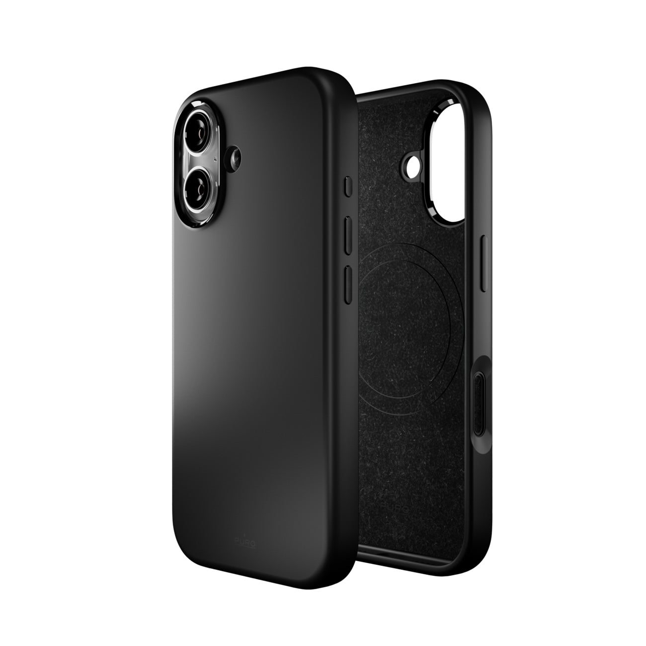Puro Icon Mag Pro Liquid Silicone Case, skirtas iPhone 17, MagSafe Suderinamas, su fotoaparato apsauga ir aliuminio...