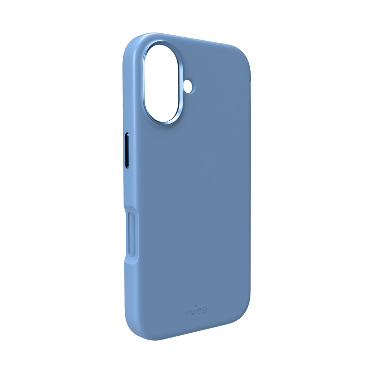 Puro Icon Mag Pro skystojo silikono dėklas iPhone 17, suderinamas su MagSafe, su kameros apsauga ir aliuminio mygtukais -...