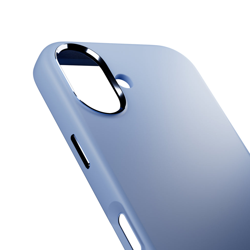 Puro Icon Mag Pro skystojo silikono dėklas iPhone 17, suderinamas su MagSafe, su kameros apsauga ir aliuminio mygtukais -...