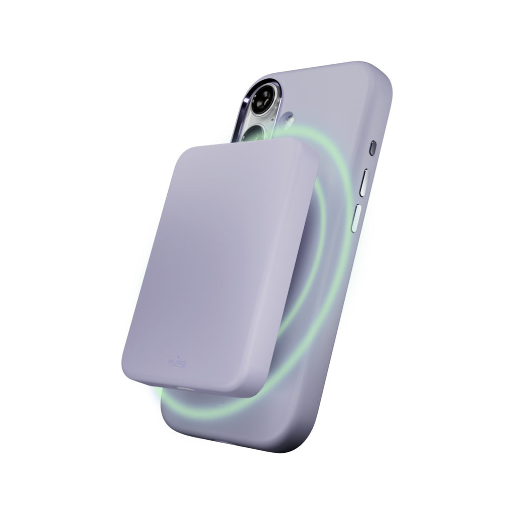 Puro Icon Mag Pro Liquid Silicone Case, skirtas iPhone 17, MagSafe Suderinamas su fotoaparato apsauga ir aliuminio...