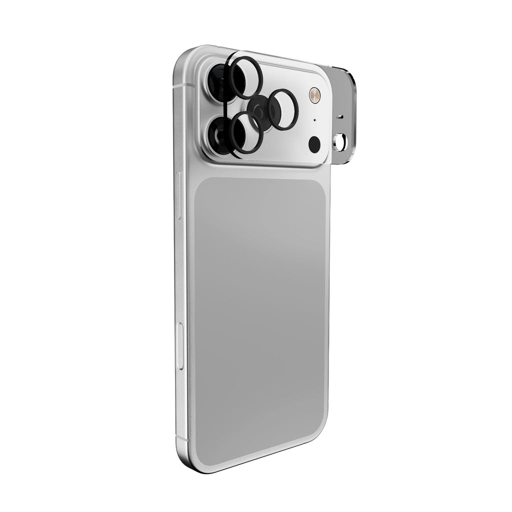 Puro Standartinis fotoaparato grūdintas stiklas, skirtas iPhone 17 Pro Max for Camera Island and Lenses -- Cell phone...