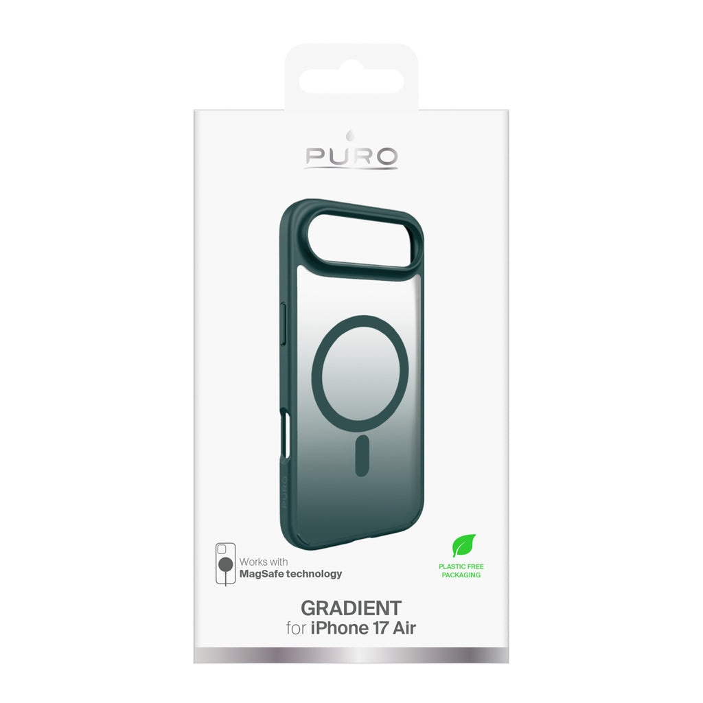 Puro Gradient MagSafe dėklas iPhone 17 Air – turkio