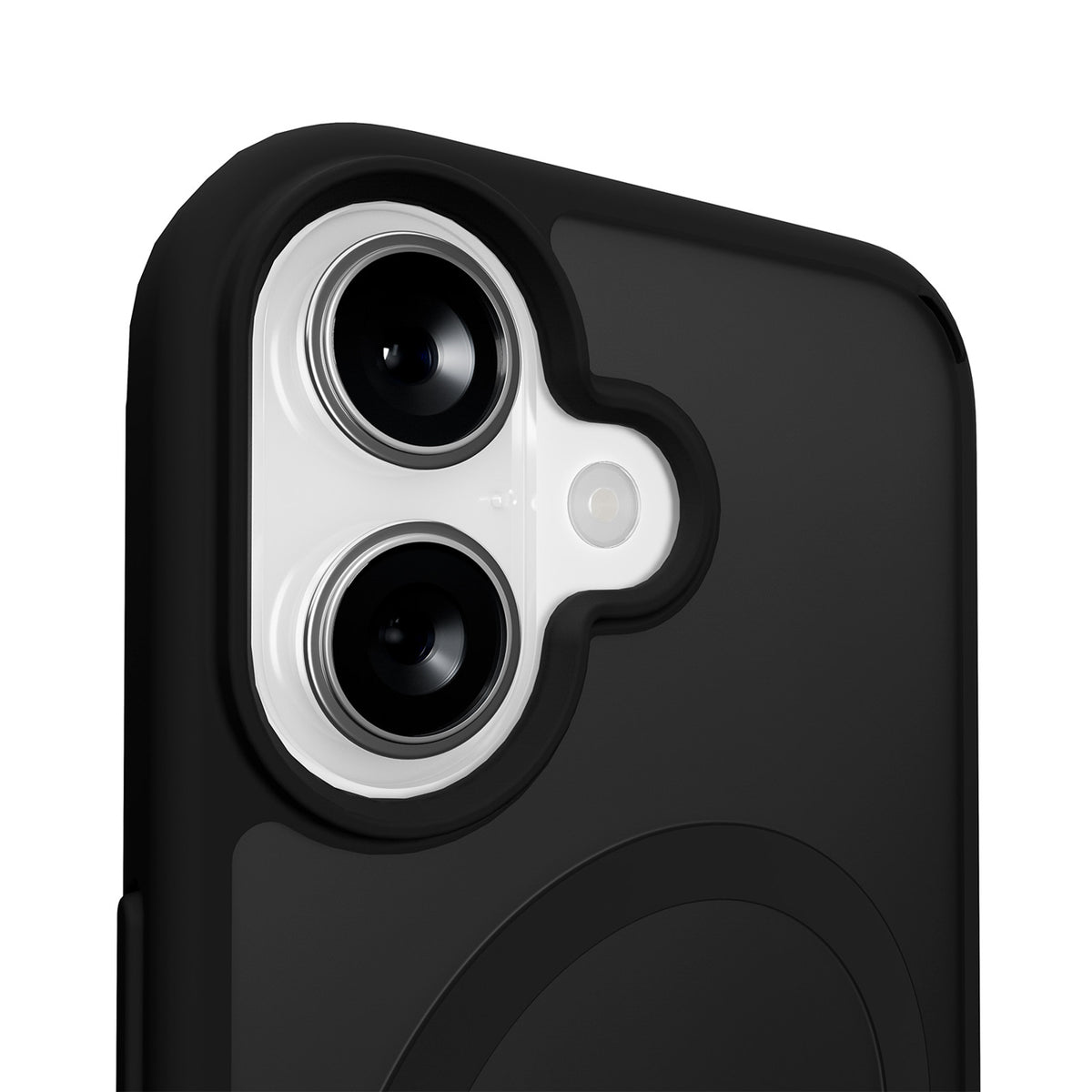 Puro Gradient TPU MagSafe Suderinamas dėklas, skirtas iPhone 17 - juodas