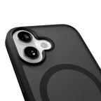 Puro Gradient TPU MagSafe Suderinamas dėklas, skirtas iPhone 17 - juodas
