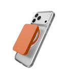 Puro Lite Mag TPU+PC Dėklas, suderinamas su MagSafe, skirtas iPhone 17 Pro Max - skaidrus su oranžiniu žiedu -- iPhone 17...