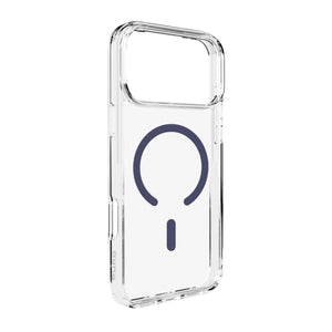 Puro Lite Mag TPU+PC Dėklas su MagSafe palaikymu iPhone 17 Pro - Skaidrus su mėlynu žiedu -- iPhone 17 Pro