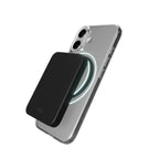 Puro Lite Mag TPU+PC Dėklas, suderinamas su MagSafe, skirtas iPhone 17 - Skaidrus su juodu žiedu