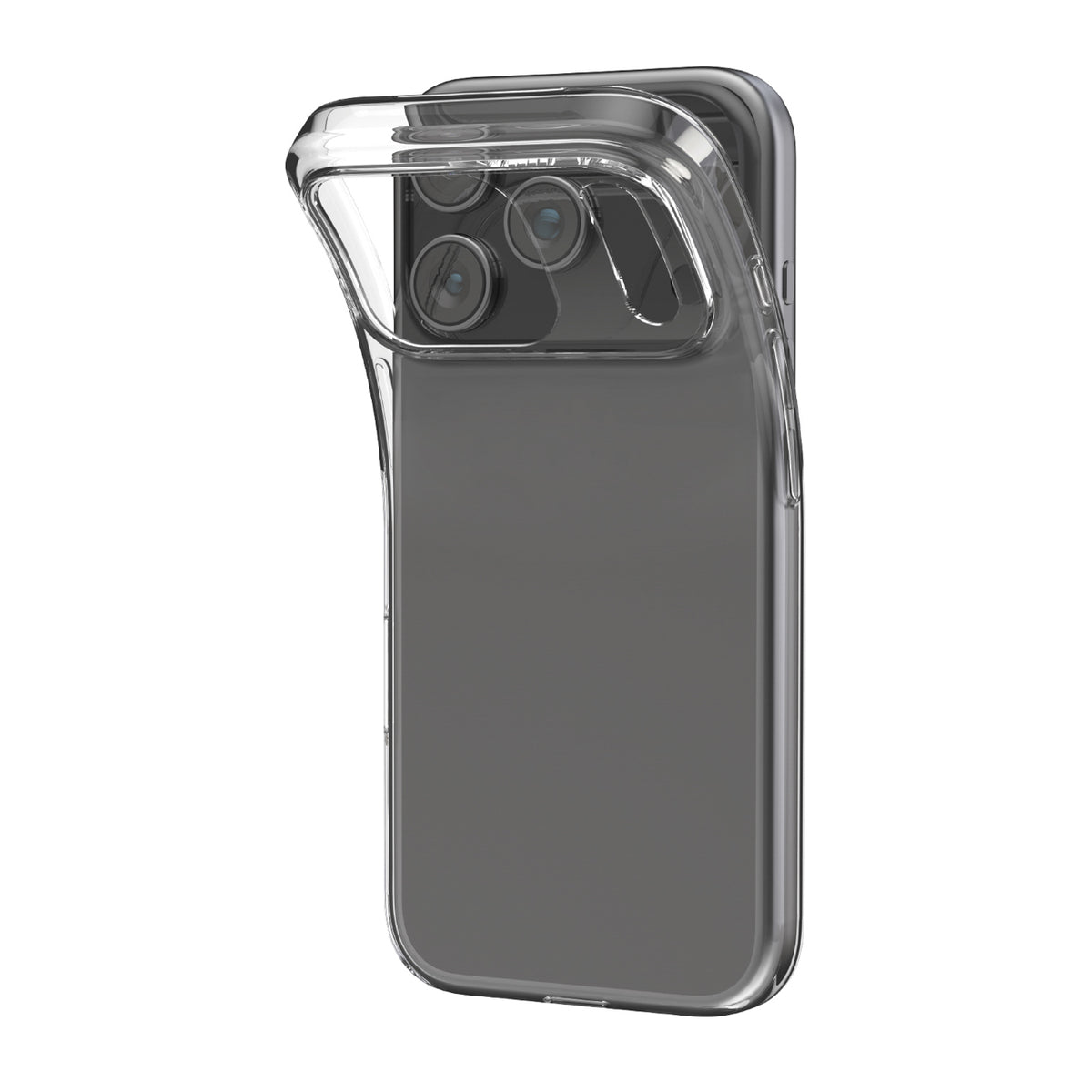 Puro 0.3 Nude Ultra-Slim TPU Dėklas, skirtas iPhone 17 Pro – skaidrus