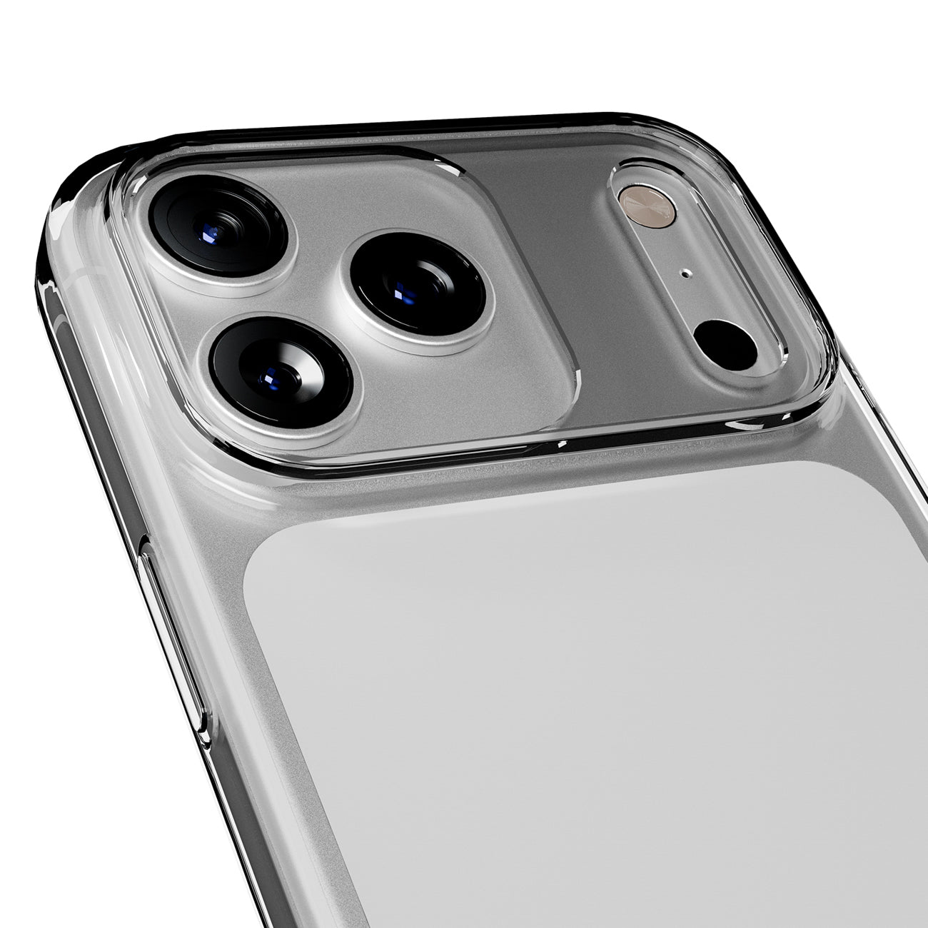 Puro 0.3 Nude Ultra-Slim TPU Dėklas, skirtas iPhone 17 Pro – skaidrus