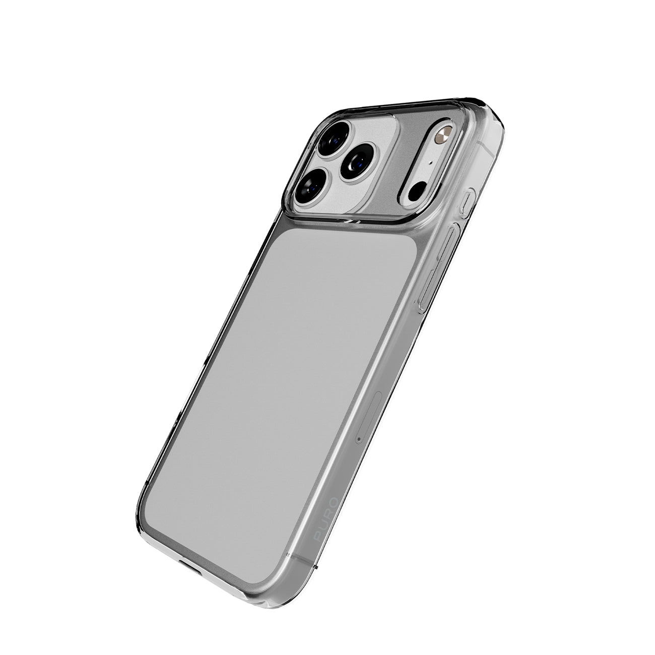 Puro 0.3 Nude Ultra-Slim TPU Dėklas, skirtas iPhone 17 Pro – skaidrus